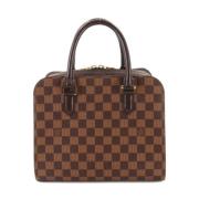 Louis Vuitton Vintage Pre-owned Canvas louis-vuitton-vskor Brown, Dam