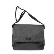 Gucci Vintage Pre-owned Belagd canvas axelremsvskor Black, Dam