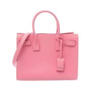 Yves Saint Laurent Vintage Pre-owned Laeder handvskor Pink, Dam