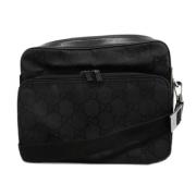 Gucci Vintage Pre-owned Nylon gucci-vskor Black, Dam