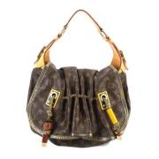 Louis Vuitton Vintage Pre-owned Tyg louis-vuitton-vskor Brown, Dam