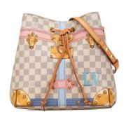 Louis Vuitton Vintage Pre-owned Canvas louis-vuitton-vskor Beige, Dam