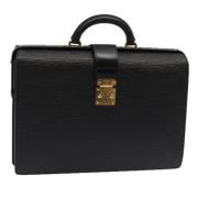 Louis Vuitton Vintage Pre-owned Laeder portfljer Black, Dam