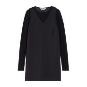 Max Mara Svart Easywear Klänning Chopin Black, Dam