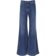 Moschino Klassiska Denim Jeans för vardagsbruk Blue, Dam