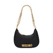 Moschino Stilren Clutch Väska Black, Dam