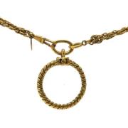 Chanel Vintage Pre-owned Metall chanel-smycken Yellow, Dam