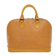 Louis Vuitton Vintage Pre-owned Laeder handvskor Yellow, Dam