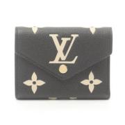 Louis Vuitton Vintage Pre-owned Laeder plnbcker Black, Dam