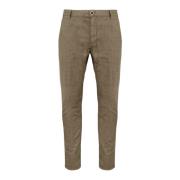 BomBoogie Slim Fit Chino Byxor Brown, Herr