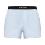 Tom Ford Boxershorts med logotyp Blue, Herr