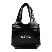 A.p.c. Snygg Ninon Tote Väska Black, Dam