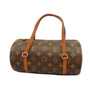 Louis Vuitton Vintage Pre-owned Tyg louis-vuitton-vskor Brown, Dam