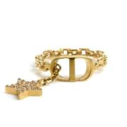 Dior Vintage Pre-owned Tyg dior-smycken Yellow, Dam