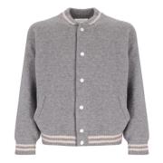 Laneus Varsity Cashmere Bomber Gray, Herr