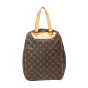 Louis Vuitton Vintage Pre-owned Canvas handvskor Brown, Dam