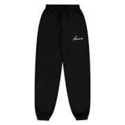 Laneus Jersey Tracksuit Stil Byxor Black, Herr