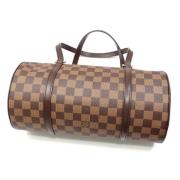 Louis Vuitton Vintage Pre-owned Canvas louis-vuitton-vskor Brown, Dam