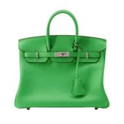 Hermès Vintage Pre-owned Laeder handvskor Green, Dam