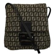 Fendi Vintage Pre-owned Canvas fendi-vskor Brown, Dam