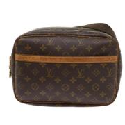 Louis Vuitton Vintage Pre-owned Canvas louis-vuitton-vskor Brown, Dam