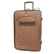 Louis Vuitton Vintage Pre-owned Tyg louis-vuitton-vskor Brown, Dam