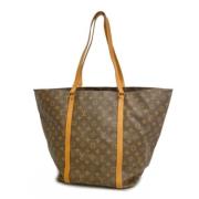 Louis Vuitton Vintage Pre-owned Tyg louis-vuitton-vskor Brown, Dam