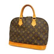 Louis Vuitton Vintage Pre-owned Tyg louis-vuitton-vskor Brown, Dam