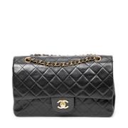 Chanel Vintage Pre-owned Laeder axelremsvskor Black, Dam