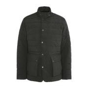 Barbour Fleetham Puffer Jacket Green, Herr