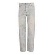 Diesel Blå Jeans Dammode Aw24 Blue, Dam