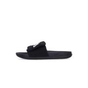 Nike Justera Slide Herrtofflor Svart/Vit Black, Herr