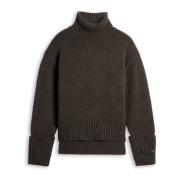 Axel Arigato Fortsätt Turtleneck Sweater Brown, Dam