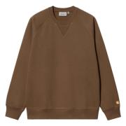 Carhartt Wip Chase Sweat Hoodie Brown, Herr