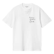 Carhartt Wip S/S Pepe B.h.c T-shirt White, Herr