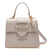 Blauer Beige Crossbody Väska Lady B Beige, Dam