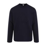 Loewe Marinblå Anagram Sweater Blue, Herr