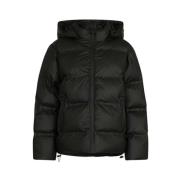 Neo Noir Fox C Puffer Jacka Black, Dam