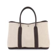 Hermès Vintage Pre-owned Laeder handvskor Beige, Dam