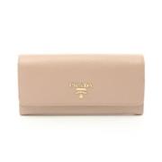 Prada Vintage Pre-owned Laeder plnbcker Beige, Dam