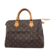 Louis Vuitton Vintage Pre-owned Tyg louis-vuitton-vskor Brown, Dam