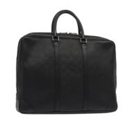 Louis Vuitton Vintage Pre-owned Laeder portfljer Black, Dam