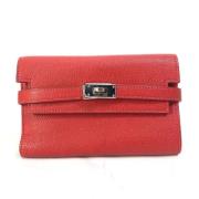 Hermès Vintage Pre-owned Laeder plnbcker Red, Dam