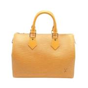 Louis Vuitton Vintage Pre-owned Laeder louis-vuitton-vskor Yellow, Dam