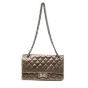 Chanel Vintage Pre-owned Tyg chanel-vskor Gray, Dam