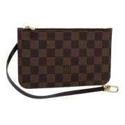 Louis Vuitton Vintage Pre-owned Canvas kuvertvskor Brown, Dam