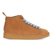 Panchic Mocka Chukka Boot med Faux Fur Foder Brown, Dam