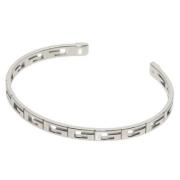 Gucci Vintage Pre-owned Vitt guld armband Gray, Dam