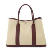 Hermès Vintage Pre-owned Laeder handvskor Beige, Dam