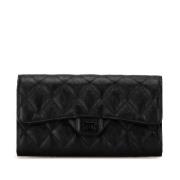 Chanel Vintage Pre-owned Laeder plnbcker Black, Dam